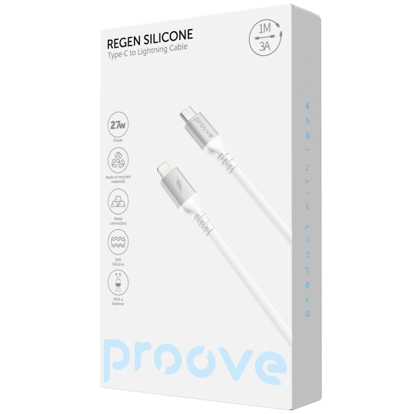 Proove ReGen Silicone Type-C to Lightning Cable 1m - Photo 1